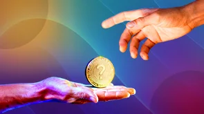 A powerful handshake representing a strategic partnership, a key component of successful ido marketing