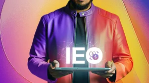 A conceptual image representing the innovative ideas behind a successful project launch in IEO marketing.